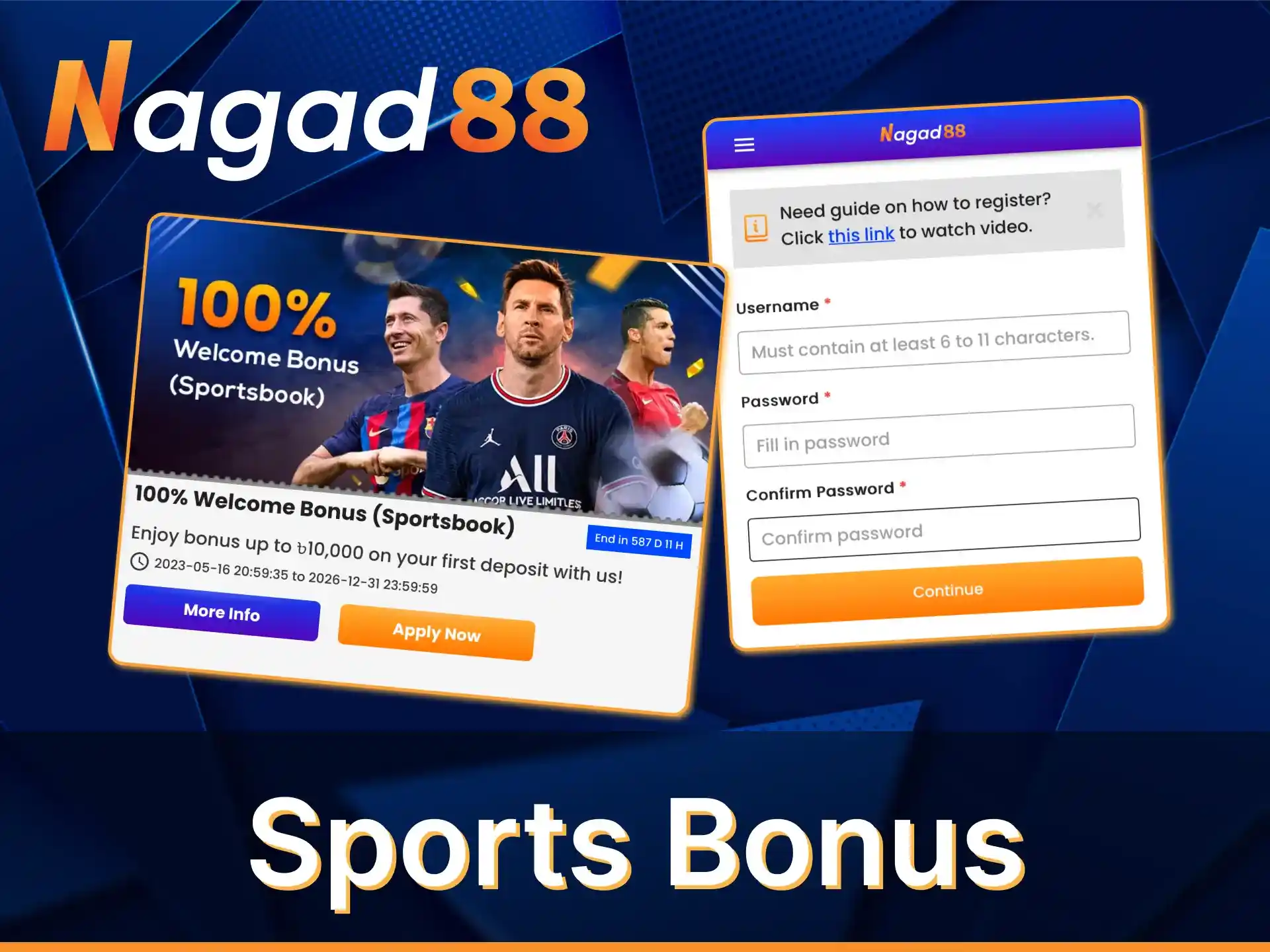 Invite friends to Nagad88 and get 800 BDT for every referral.