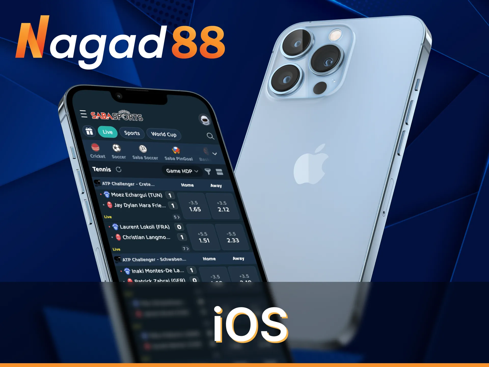 You can install Nagad88 app on iPhone as a web app from Safari.